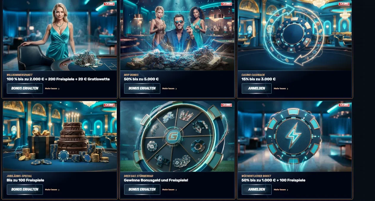 Golazzo Casino Bonuses